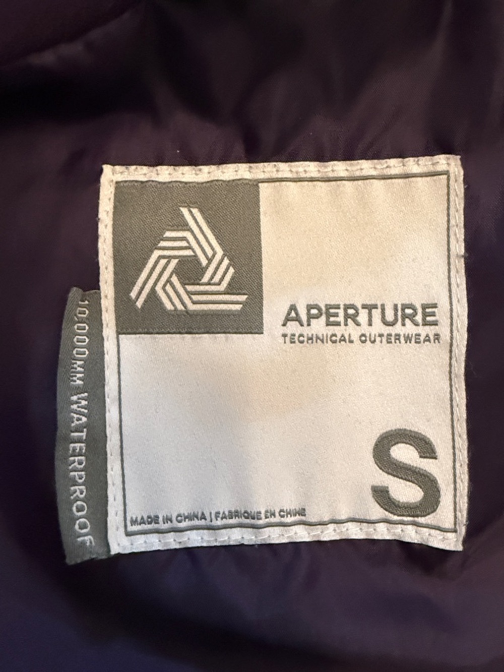 Aperture Technical Outerwear 10,000MM Waterproof Ski/Snowboard Jacket Size Small - Picture 2 of 3
